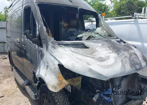 2023 Mercedes-Benz Sprinter 2500 Standard Roof 4-Cyl Diesel Ho from USA, damaged, VIN W1X4NBHY7PT136756